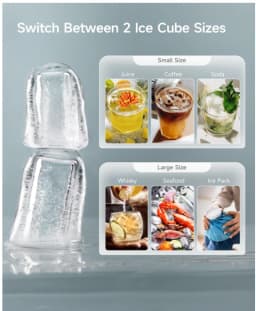 Compact Countertop Ice Maker