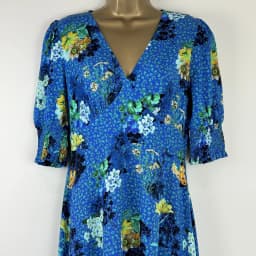 Floral Print Midi Dress