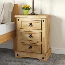 Wooden Bedside Table