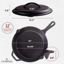 Cast Iron Skillet Set