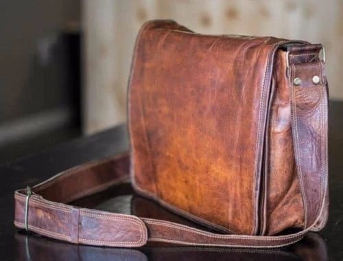 Leather Laptop Bag