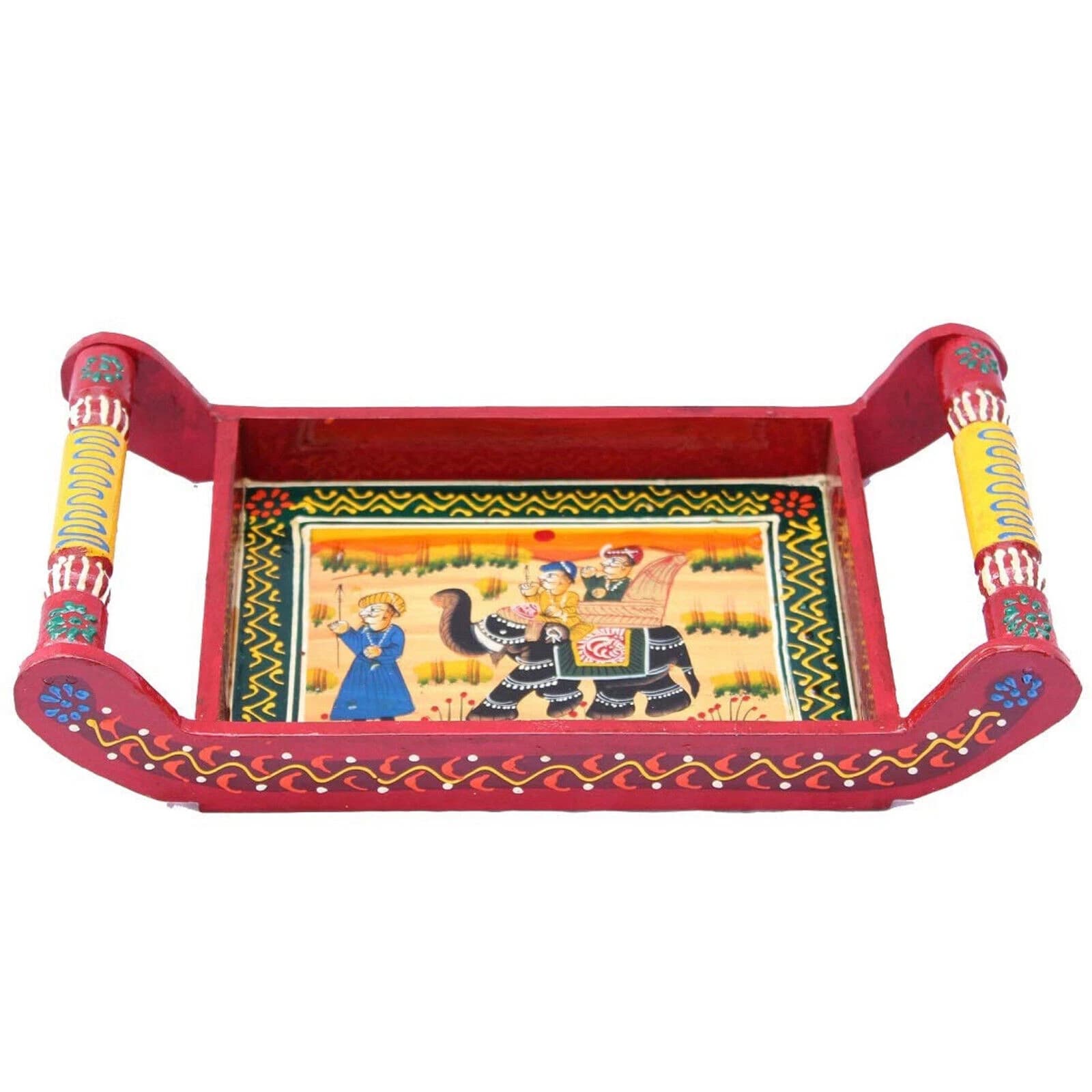 Handcrafted Wooden Serving Tray