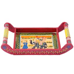 Handcrafted Wooden Serving Tray