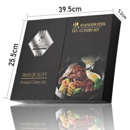 Gold-Plated Cutlery Set