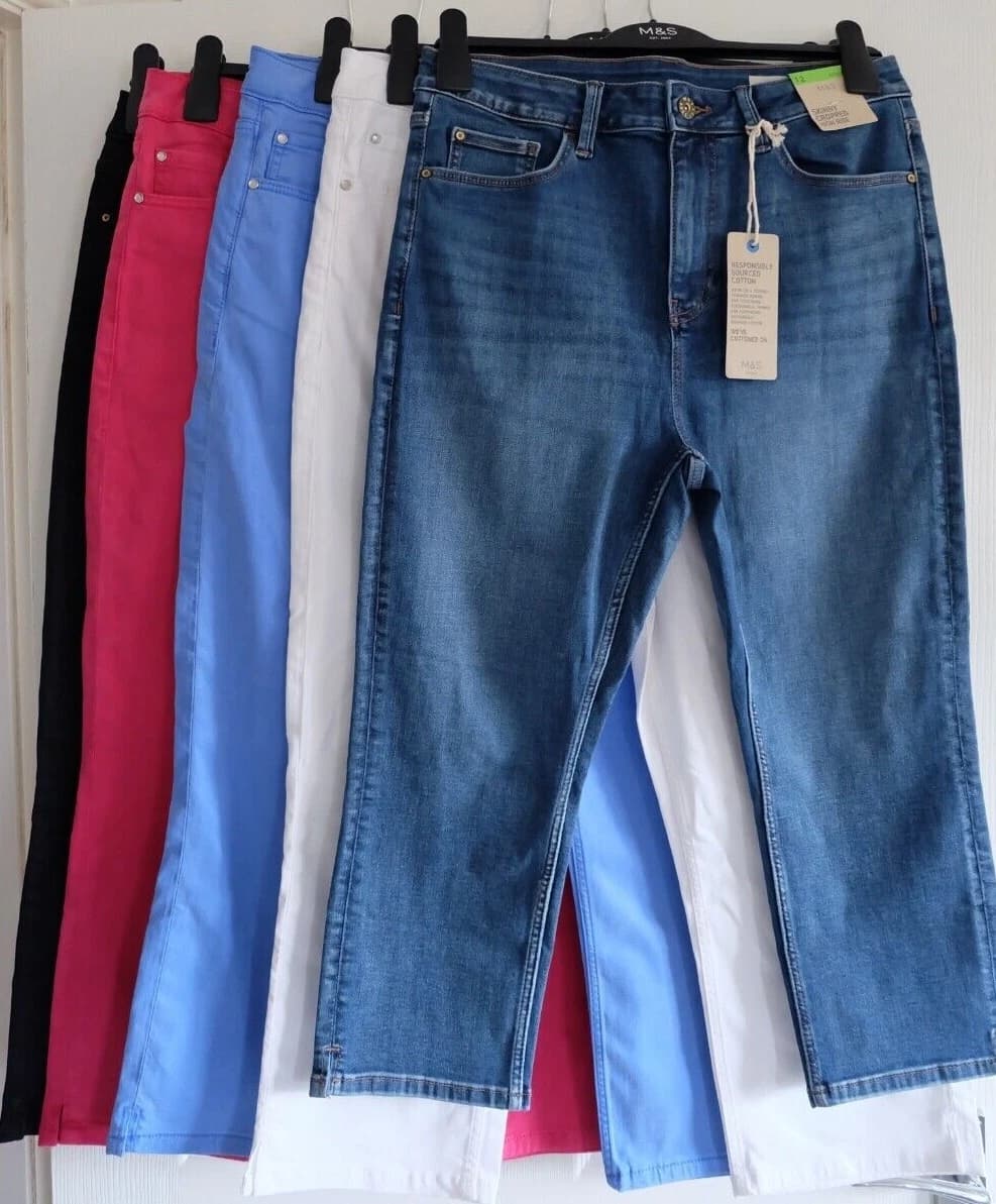 High-Waisted Skinny Jeans