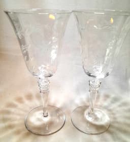 Elegant Crystal Wine Glasses