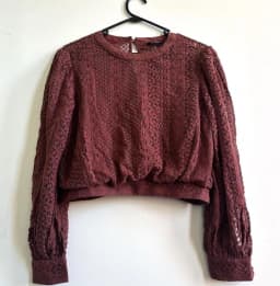 Boho Lace Crop Top