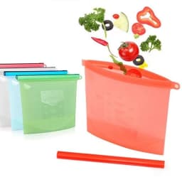 Reusable Silicone Food Storage Bags