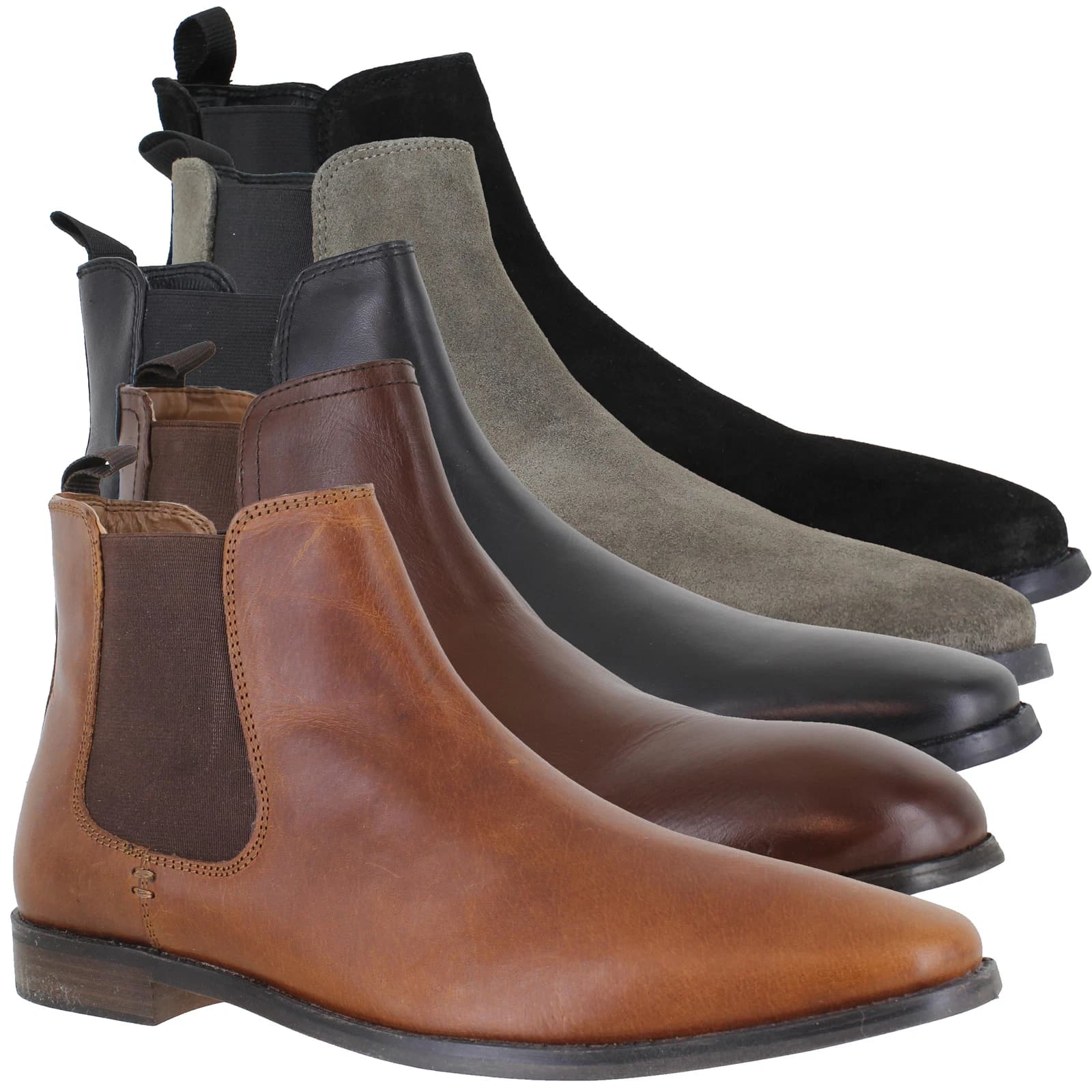 Classic Leather Ankle Boots