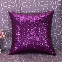 Decorative Sequin Throw Pillow
