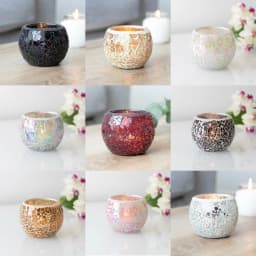 Rustic Wooden Candle Holders