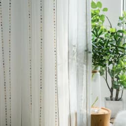 Sheer Linen Curtain Panels
