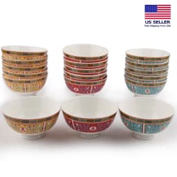 Porcelain Soup Bowl Set